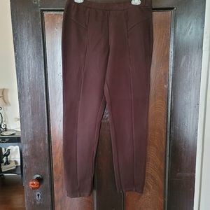 Brown dress leggings size M